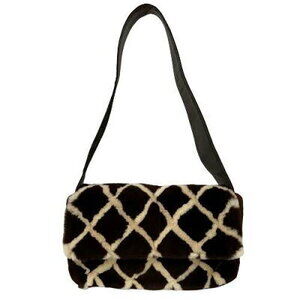 Chanel Shoulder Bag Mouton Brown